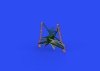 Eduard 648886 FM-2 undercarriage legs BRONZE EDUARD 1/48